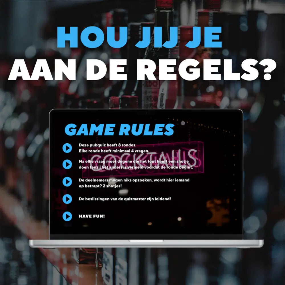 Alcoholic Online Pubquiz