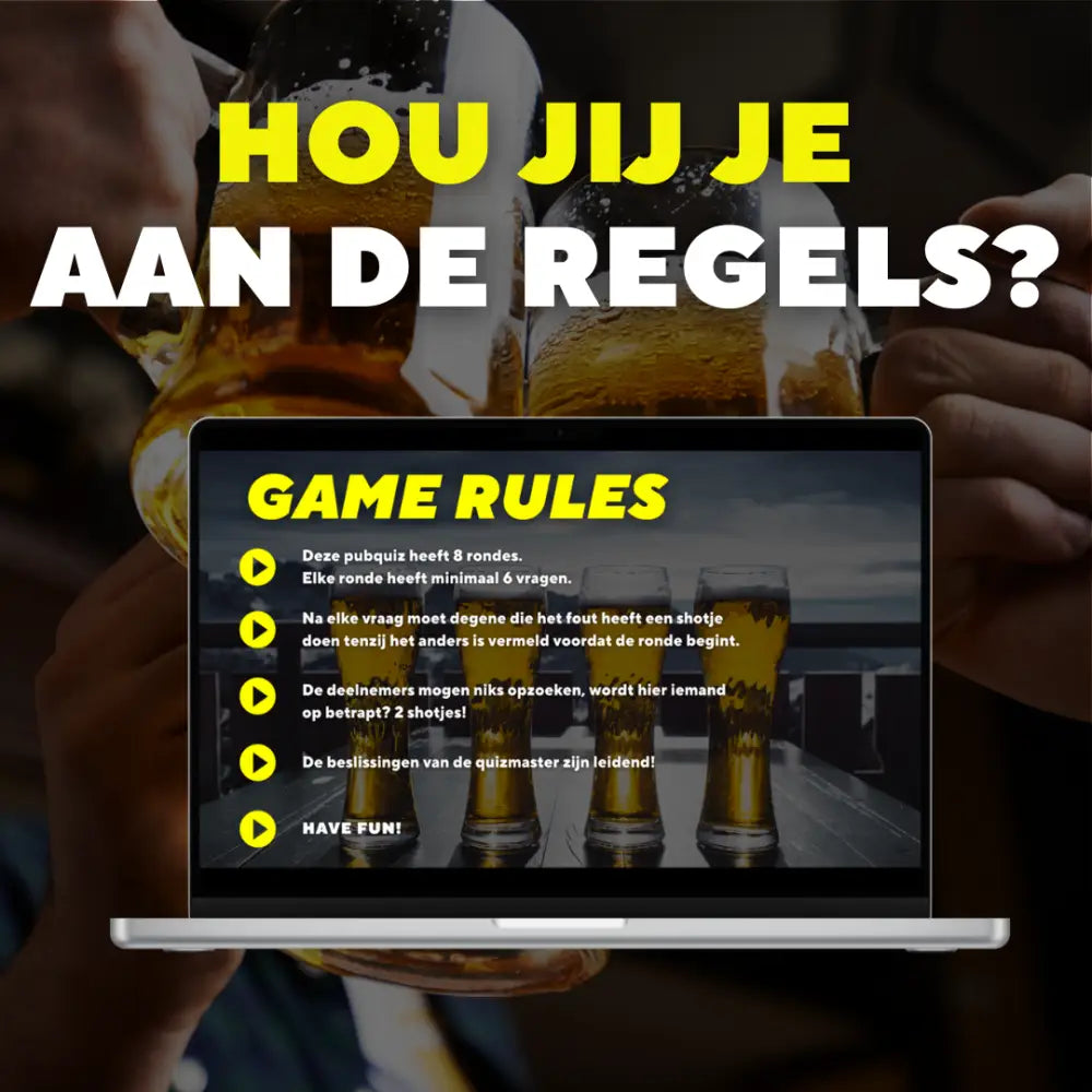 Beers & Shots Online Pubquiz