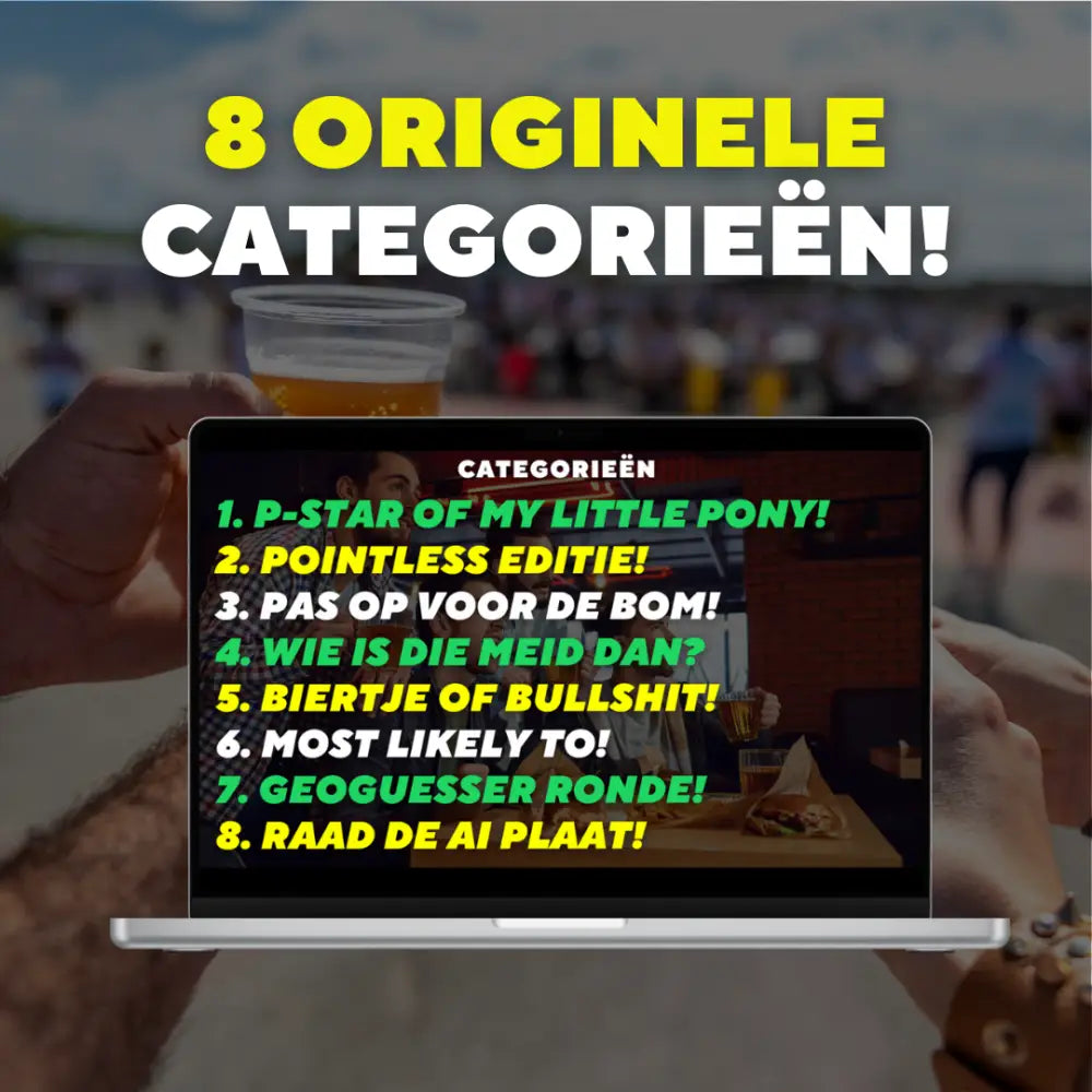 Beers & Shots Online Pubquiz