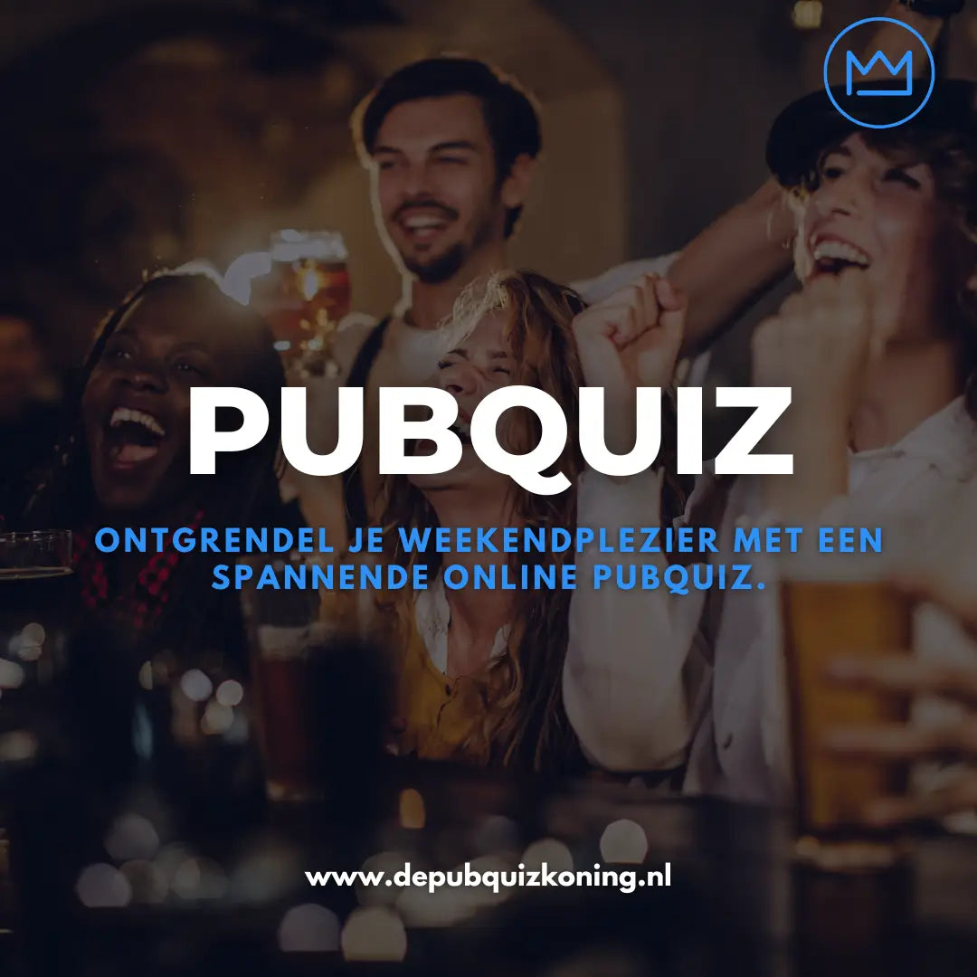 Ontgrendel je weekendplezier met een spannende online pubquiz. De Pubquiz Koning