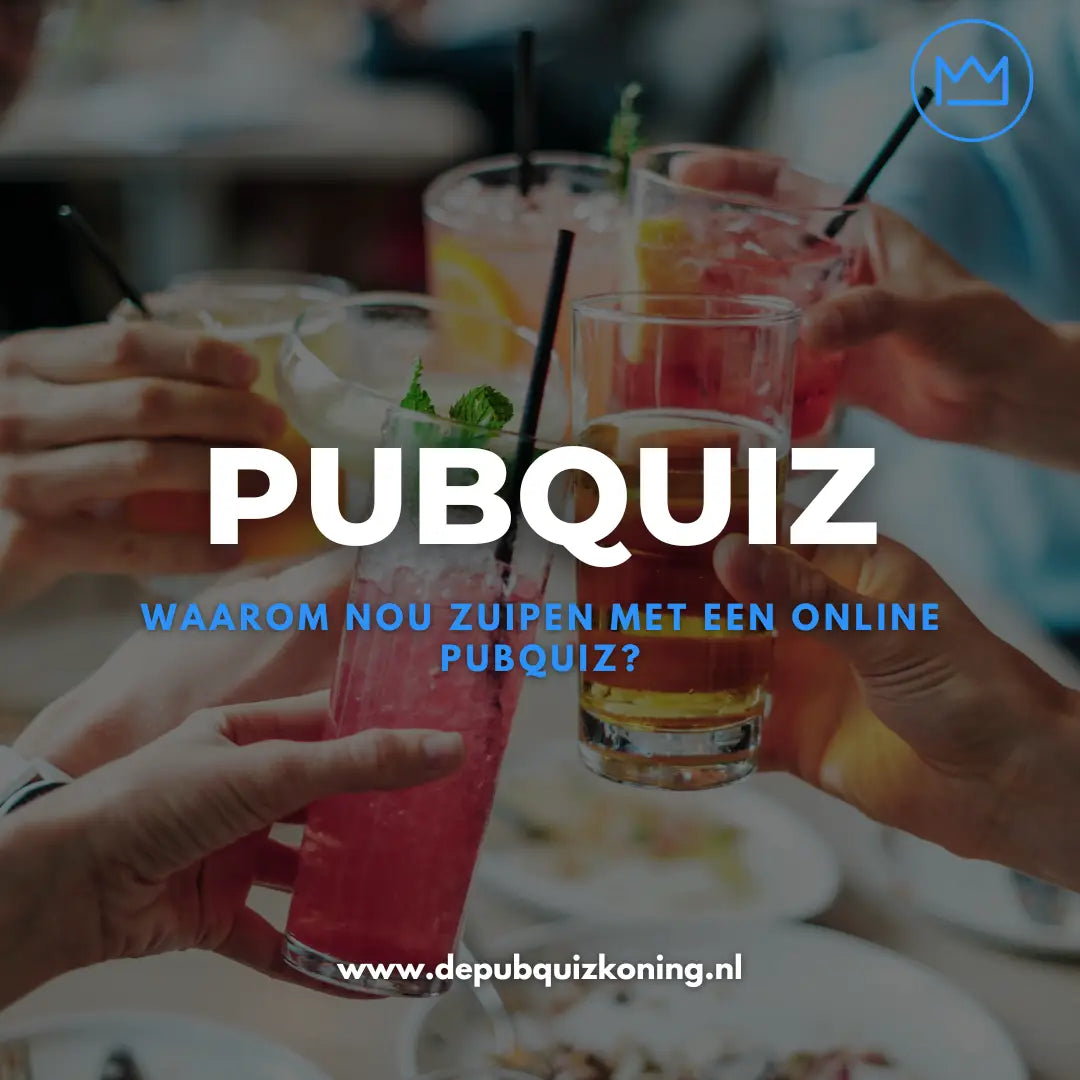 Waarom nou zuipen met een pubquiz? De Pubquiz Koning