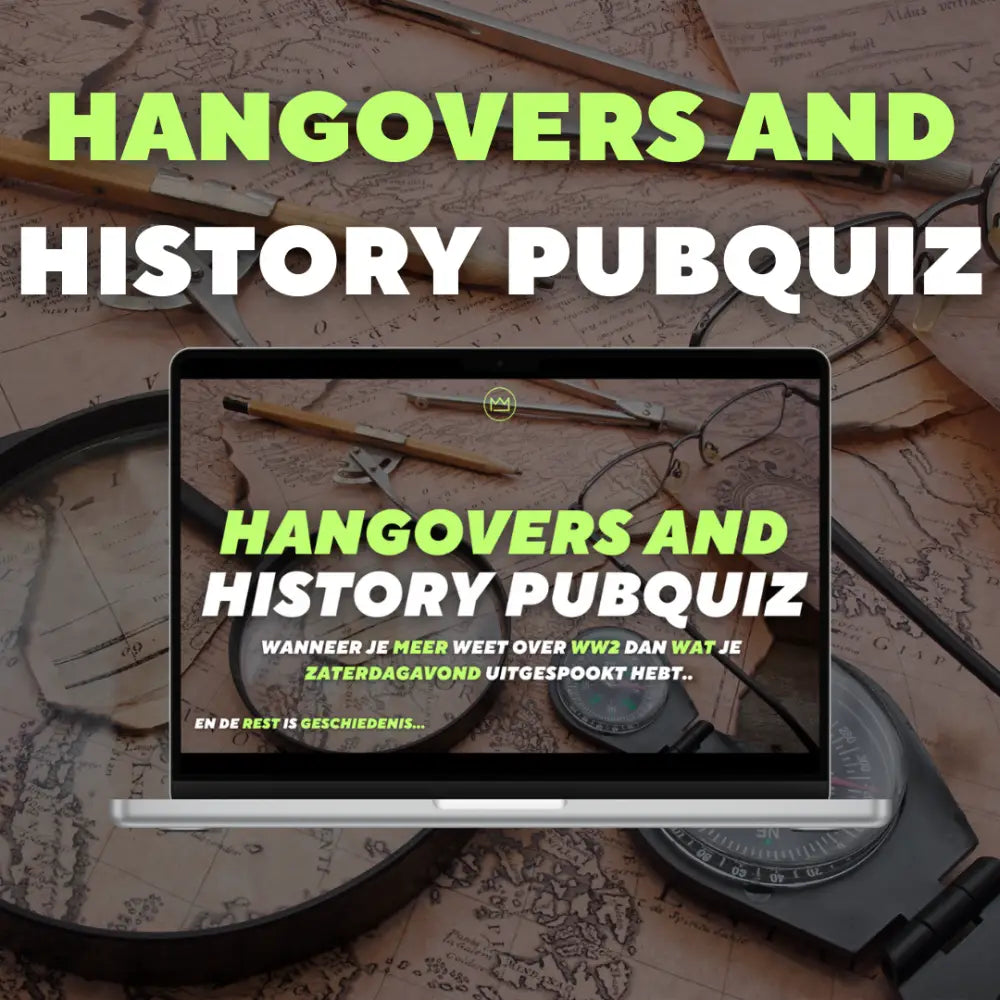 Geschiedenis Pubquiz: Hangovers and History - High google product pagina