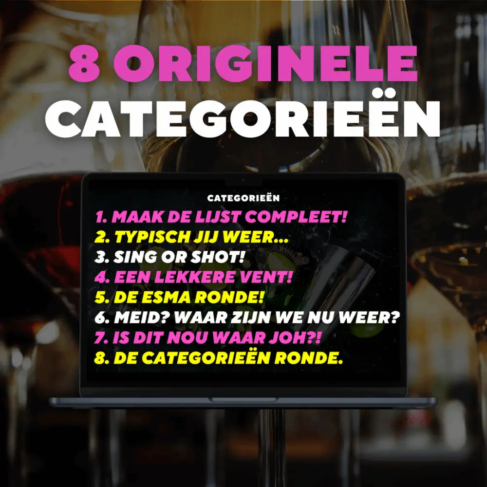 Wine & Shots Online Pubquiz