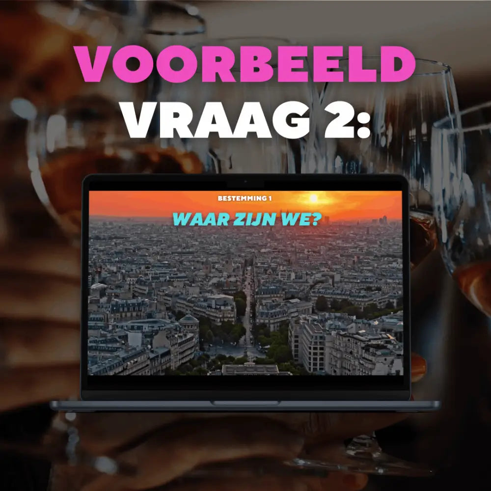 Wine & Shots Online Pubquiz